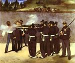 The Execution of the Emperor Maximilian of Mexico 1868